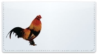 Click on Rooster & Hen Checkbook Cover For More Details