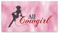 Click on Rodeo Cowgirl Checkbook Cover For More Details