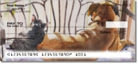 Dog and Cat Painting Checks