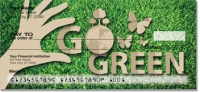 Click on Going Green Checks For More Details