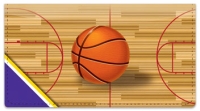 Click on Purple & Gold Basketball Checkbook Cover For More Details