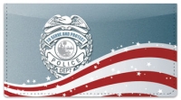 Click on Police Force Checkbook Cover For More Details