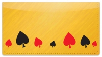 Playing Card Checkbook Cover