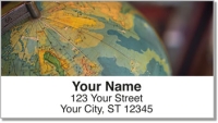 Map of the World Address Labels