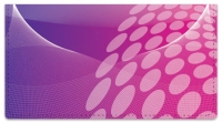 Pink Contempo Checkbook Cover