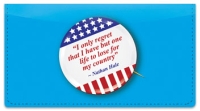 Click on Patriotic Button Checkbook Cover For More Details