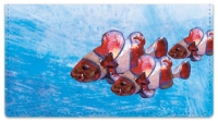 Click on Painted Clown Fish Checkbook Cover For More Details