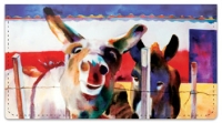 Click on Kay Smith Donkey Checkbook Cover For More Details