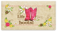 Click on Cowgirl Happy Checkbook Cover For More Details