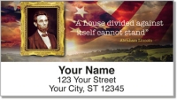 Abraham Lincoln Address Labels