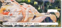 Kay Smith Flamingo Personal Checks