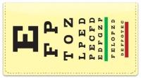 Click on Optometry Checkbook Cover For More Details