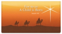 Click on Nativity Scene Checkbook Cover For More Details