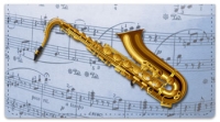 Click on Musical Instrument Checkbook Cover For More Details