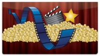 Click on Movie Night Checkbook Cover For More Details