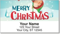 Click on Christmas Elf Address Labels For More Details