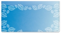 Click on Leaf Border Checkbook Cover For More Details