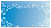 Leaf Border Checkbook Cover