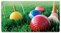 Click on Lawn Game Checkbook Cover For More Details