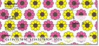 Retro Flower Personal Checks