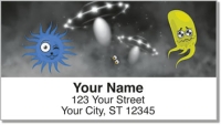 Adorable Alien Address Labels