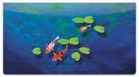 Click on Koi Fish Checkbook Cover For More Details