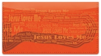 Click on Jesus Loves Me Checkbook Cover For More Details