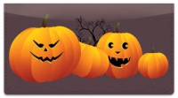 Jack-o-Lantern Checkbook Cover