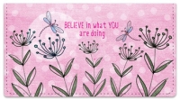 Believe Checkbook Cover