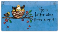 Click on Folksy Charm Checkbook Cover For More Details