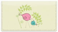 Bird Garden Checkbook Cover