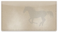 Click on Horse Silhouette Checkbook Cover For More Details