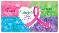 Celebrate Life Checkbook Cover