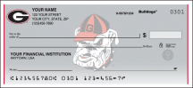 Georgia Logo Collegiate Personal Checks