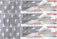 American Flag Payroll Designer Business Checks