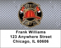Firefighter Badges labels