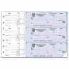 Deluxe High Security 3-On-A-Page Counter Signature Checks