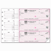 Deluxe High Security 3-On-A-Page Window Envelope Check