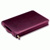 Click on 3-On-A-Page Zippered Leather Portfolio For More Details