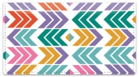 Chevron Geometrics Checkbook Cover