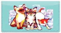 Click on Wat Cat Checkbook Covers For More Details
