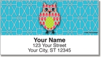 Puma Colorful Owls Address Labels