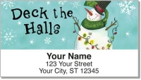 Zipkin Snowmen Address Labels