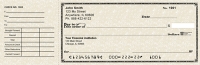 Click on End Stub Parchment Checks For More Details