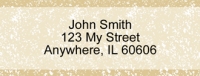 Parchment Rectangle Address Labels