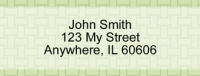 Click on Green Safety Rectangle Address Label For More Details