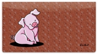 Click on Pig Checkbook Cover For More Details