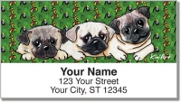 Click on Pug Series Address Labels For More Details