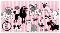 Click on Doggy Boudoir Checkbook Cover For More Details