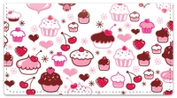 Cupcake Shoppe Checkbook Cover